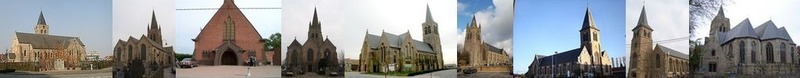 Churches Houthulst-Lo-Reninge